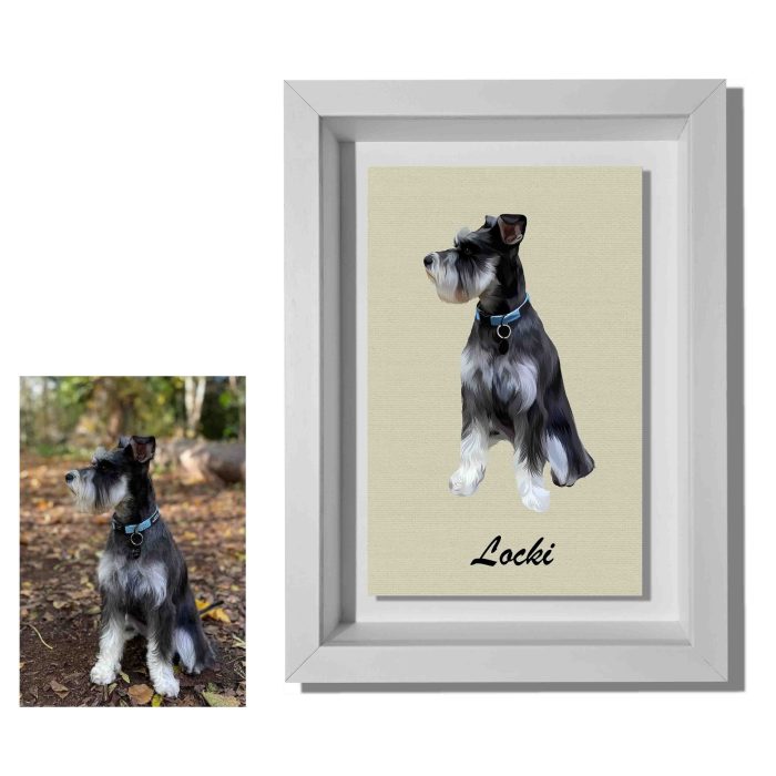 Head Only Pet Portrait from Photo (click image to view more samples) - Image 3