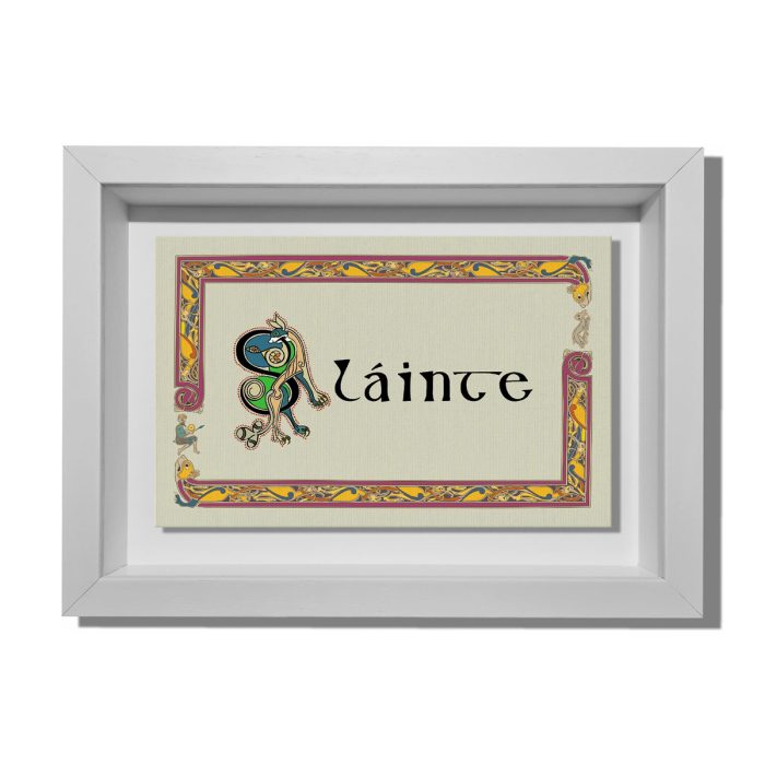 Slainte - Celtic - Box Frame