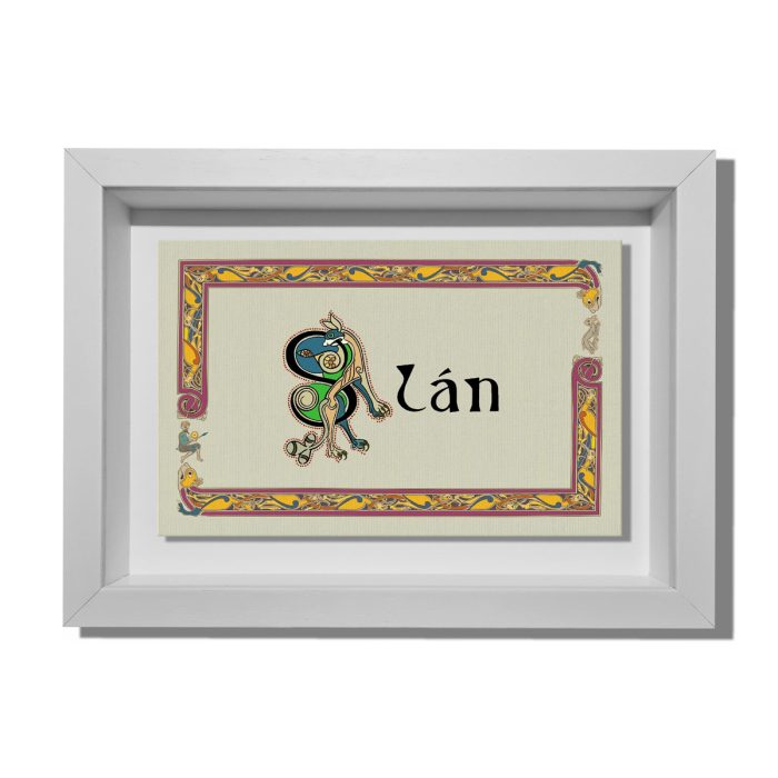 Slan - Celtic - Box Frame